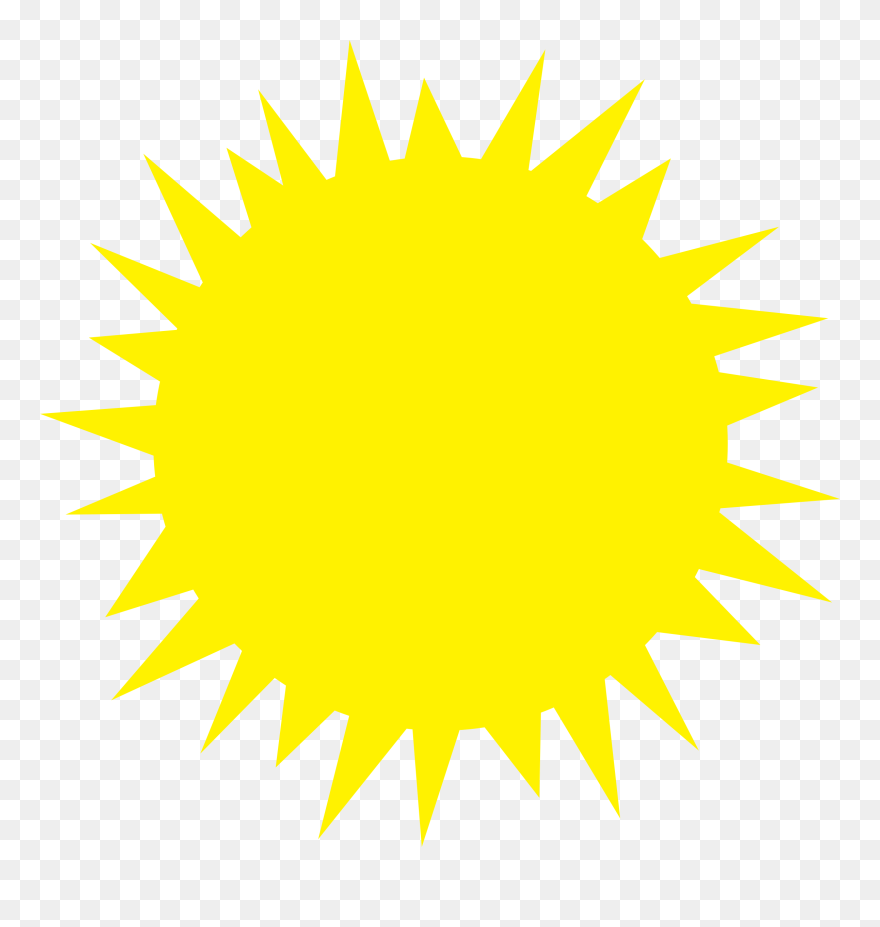 Sunburst Clip Art - Png Download