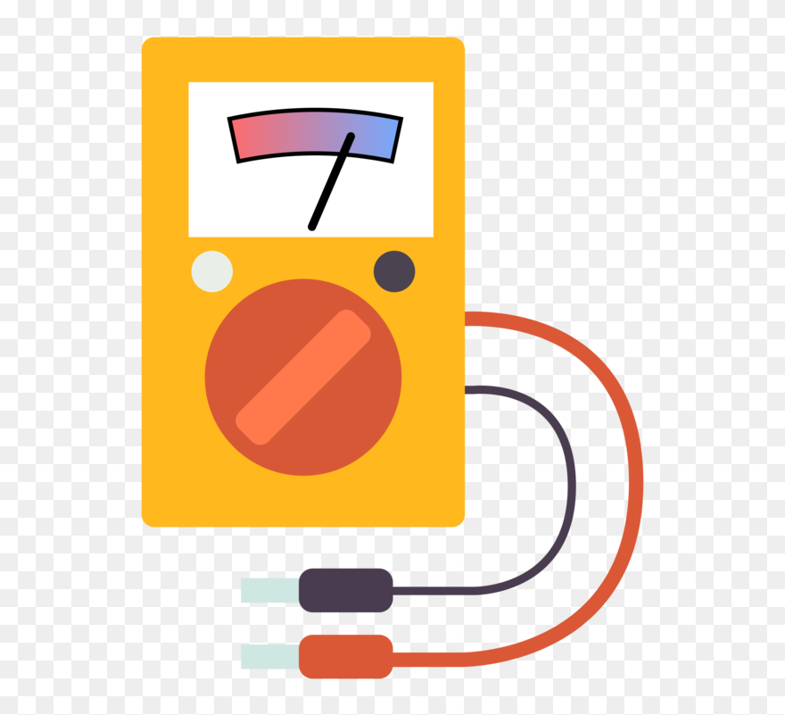 Transparent Engineering Clipart - Multimeter Clipart Png