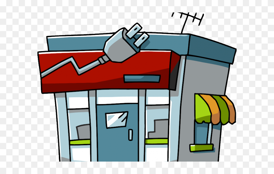 Electronic Store Clipart - Png Download