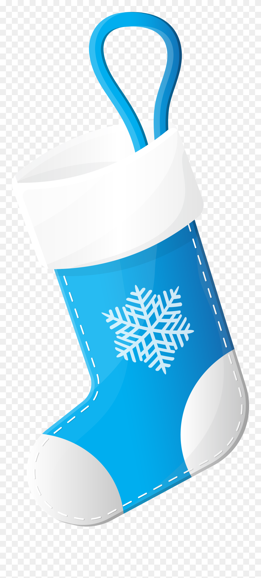 Transparent Blue Christmas Stocking Clipart , Png Download - Green Christmas Stocking Clipart