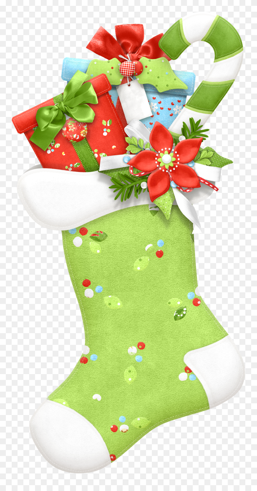 Transparent Background Christmas Stockings Png Clipart
