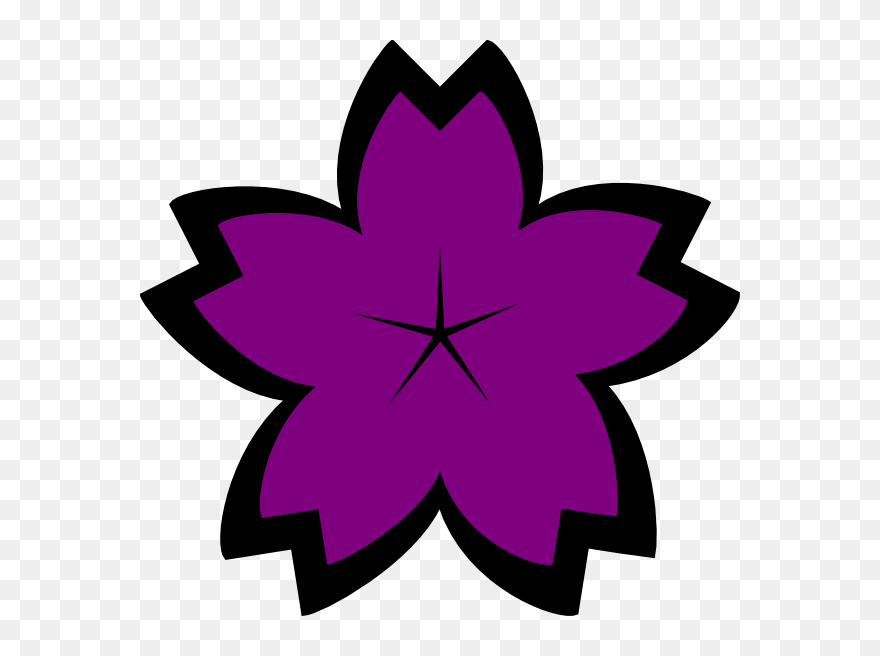 Simple Cherry Blossom Drawing Clipart