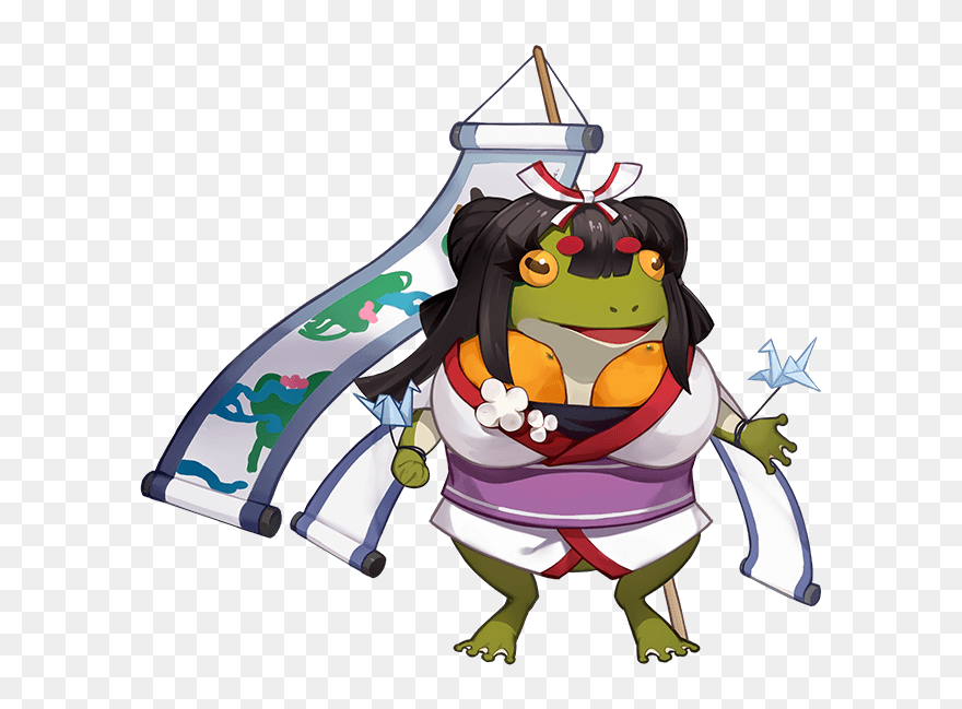 Onmyoji Wiki - Onmyoji Frog Clipart