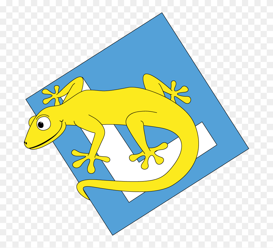 Fahrschule Gecko - Common Chameleon Clipart