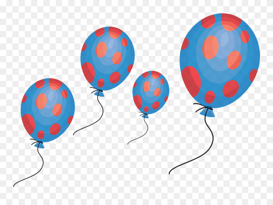 Balloon Celebration Clipart Free Photo - Clipart Balon - Png Download