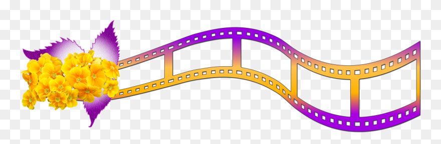 Violet Filmstrip Clipart