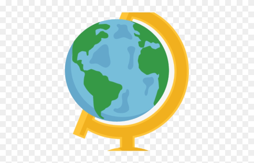 Transparent X Png Azpng - Cute Globe Clipart