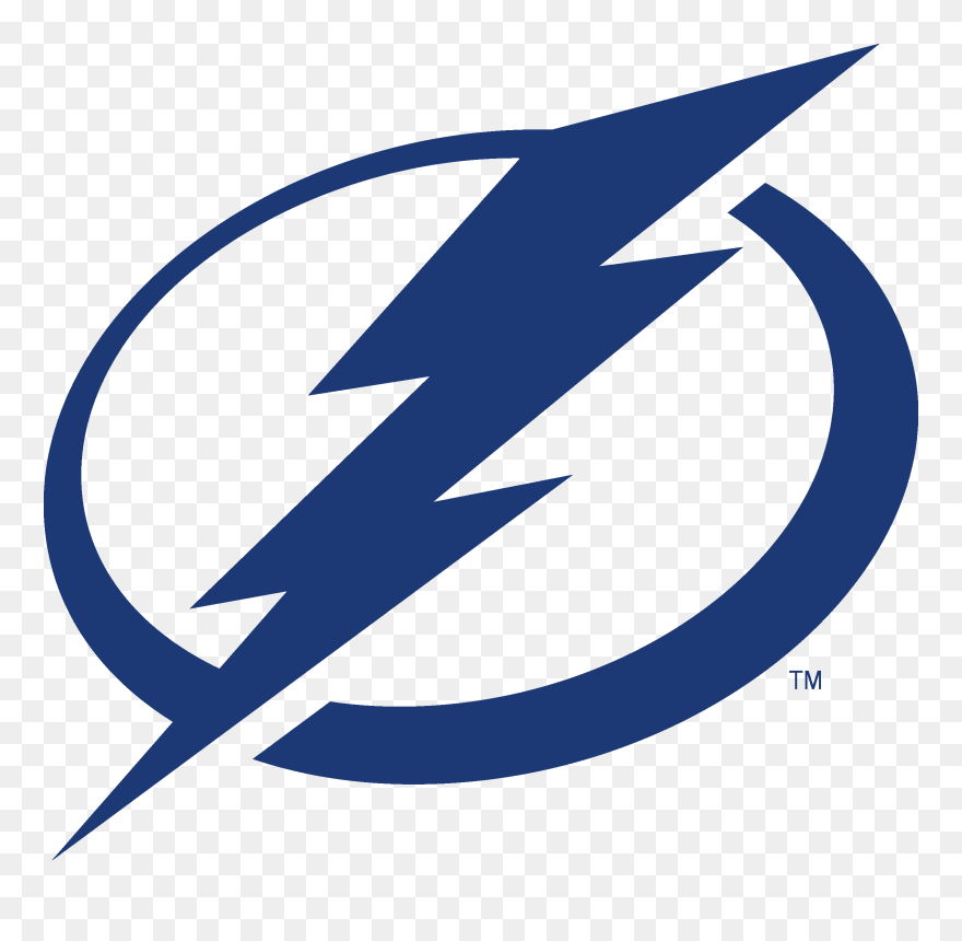 Transparent Eps Clipart Collection Free Download - Tampa Bay Lightning Logo Png