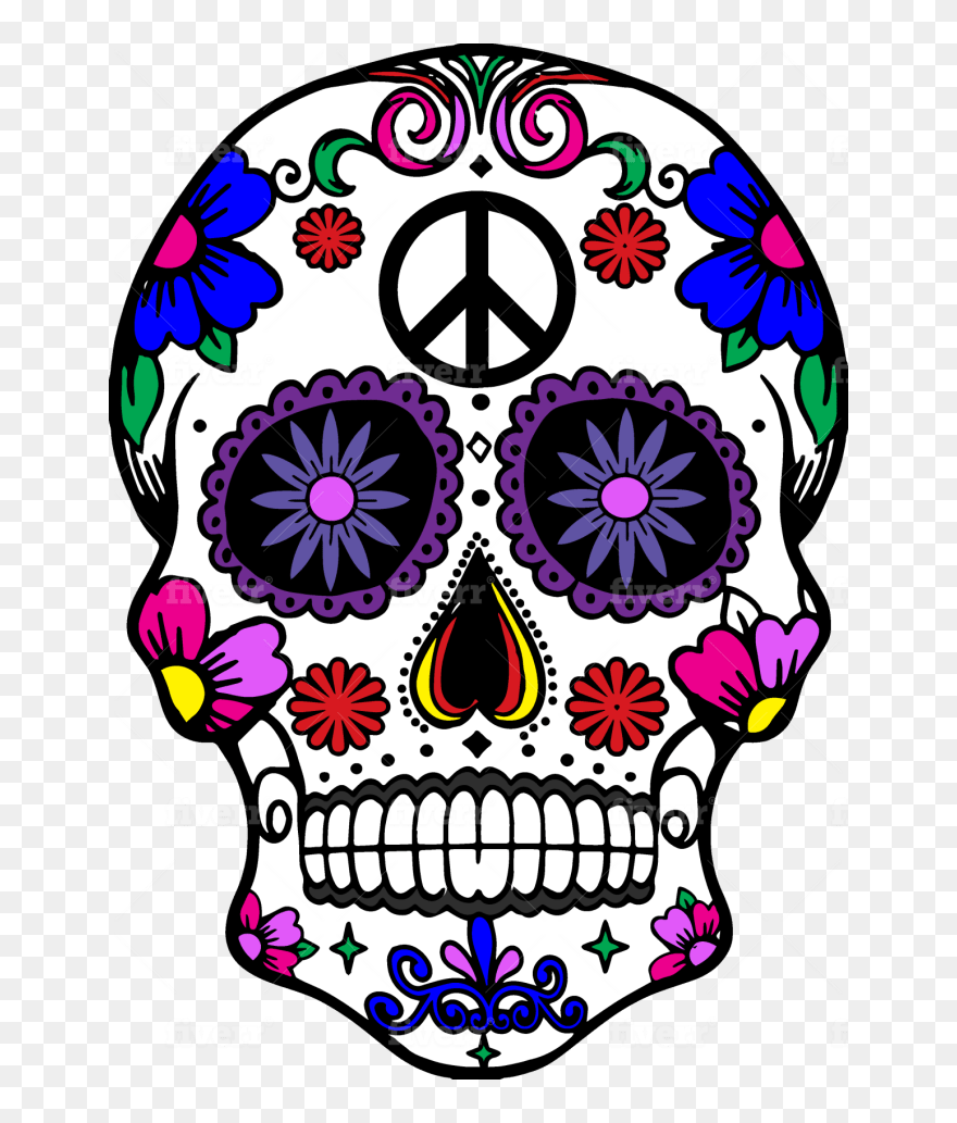 Mandalas De Calaveras Clipart