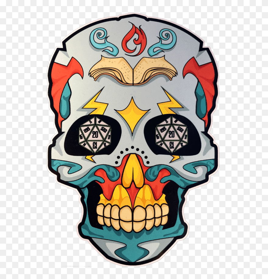 Sea Of Thieves Sugar Skull Clipart