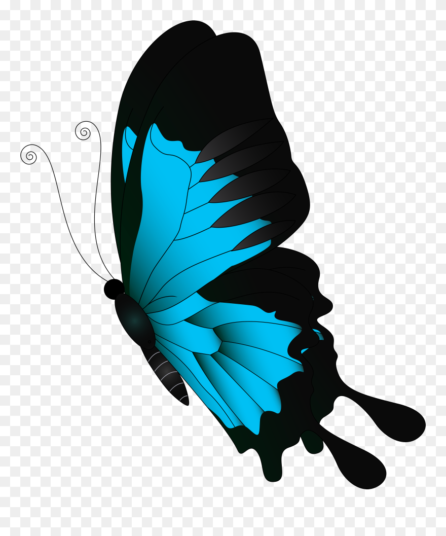 Butterfly Clip Art - Transparent Background Butterfly Clipart - Png Download