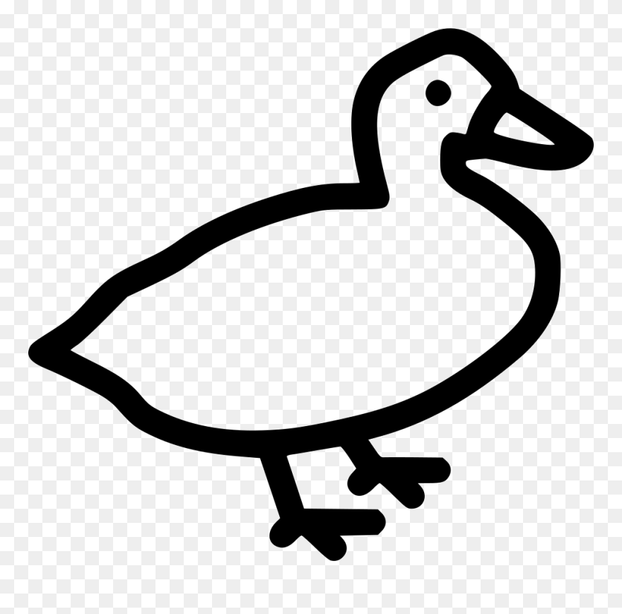 Goose Fowl Bird Poultry - Fowl Clipart