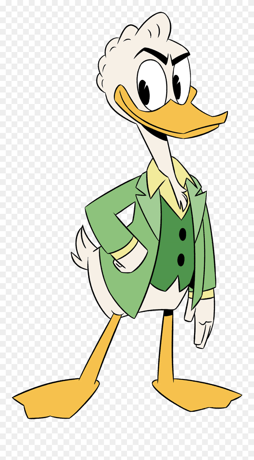 Ducktales Wiki - Ducktales 2017 Gladstone Gander Clipart
