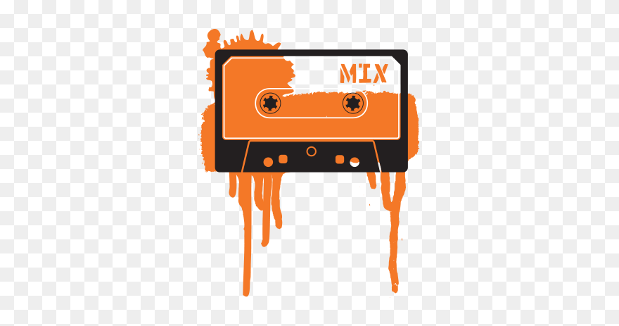 Clipart - Cassette Vector - Png Download