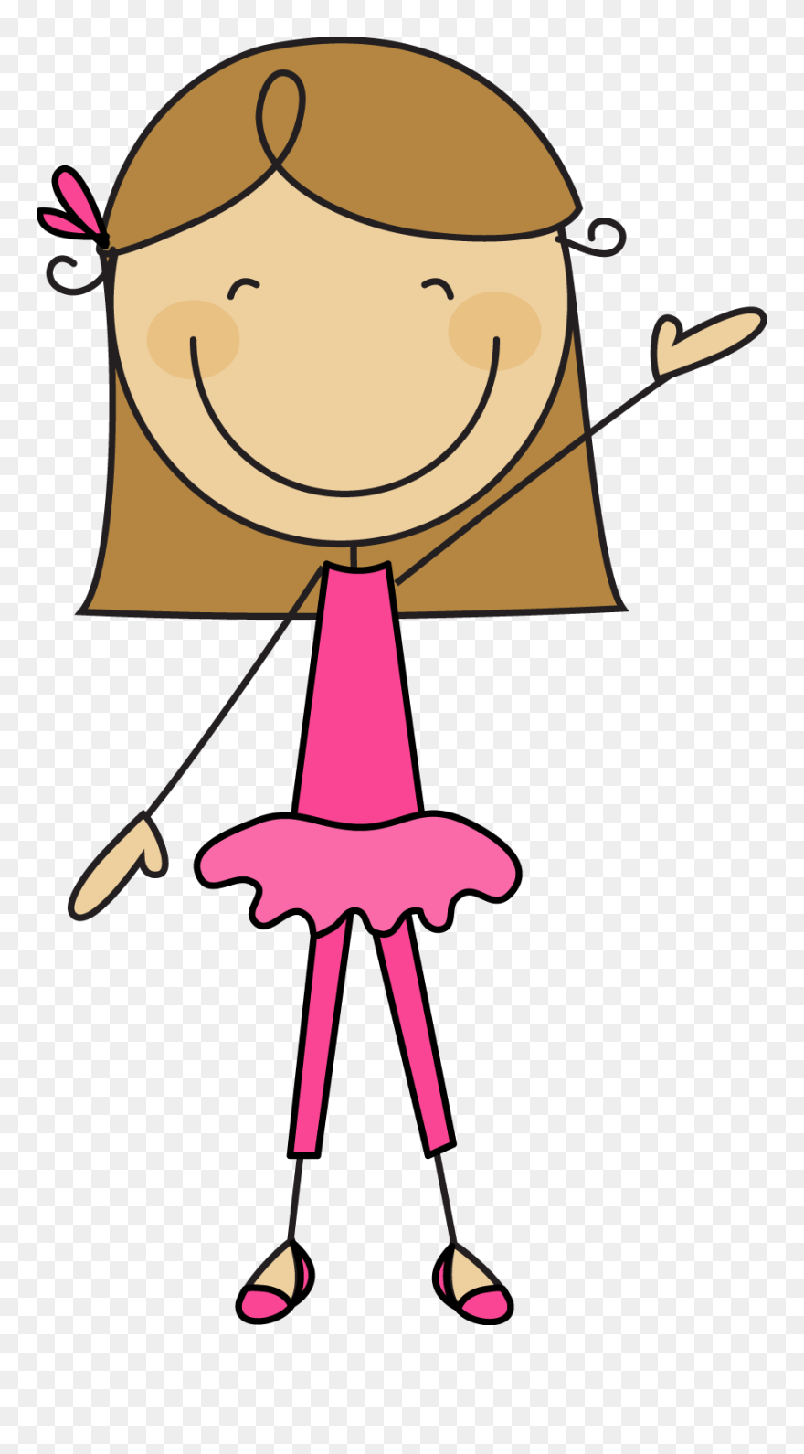 Stick Figure Clipart - Png Download