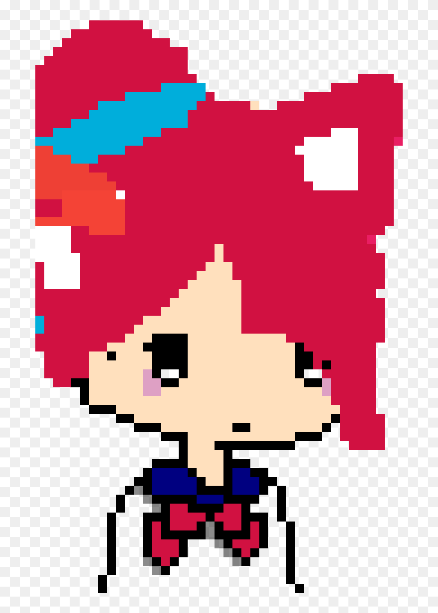 Pixel Art , Png Download - Cute Anime Pixel Art Clipart