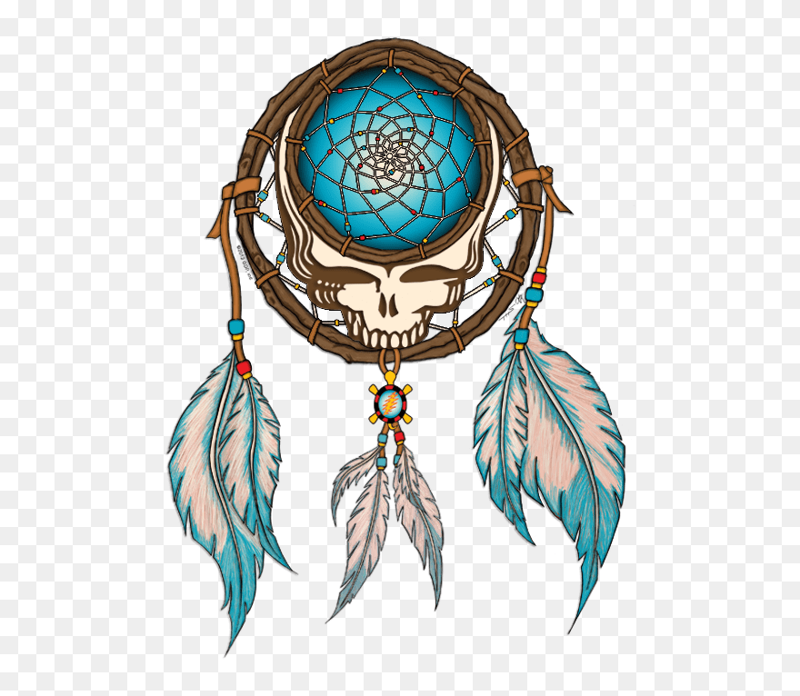 Colourful Dream Catcher Hippie Clip Arts - Dream Catcher Transparent - Png Download