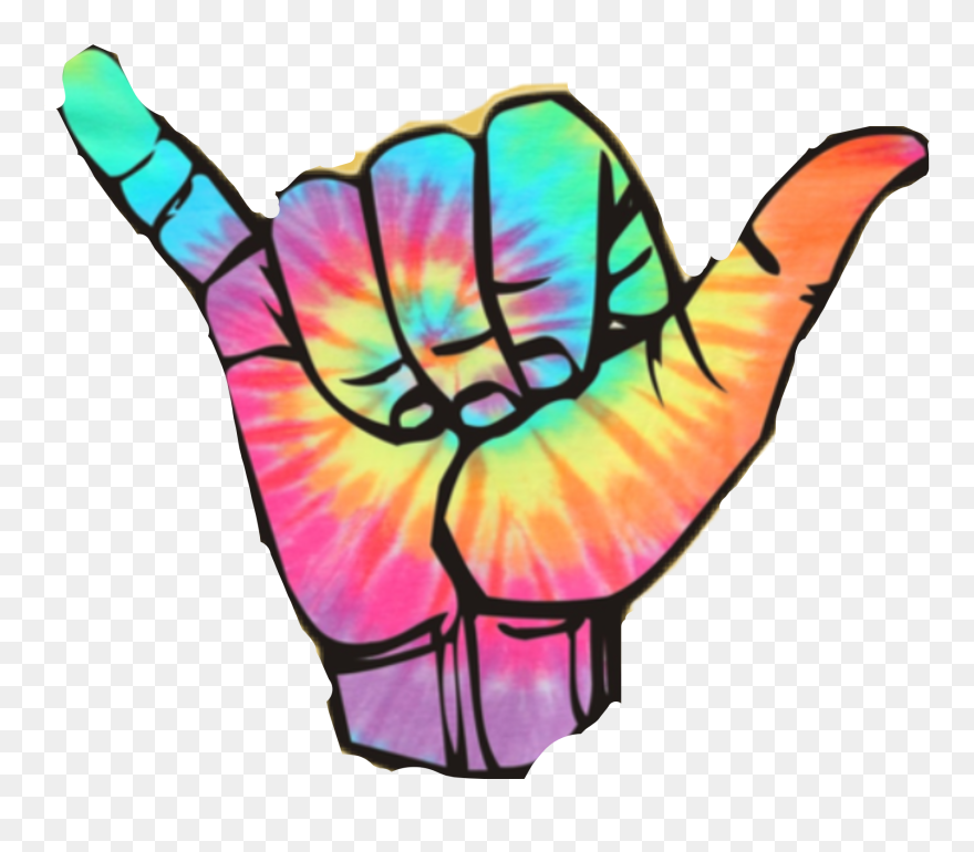 Transparent Hang Loose Sign Clipart