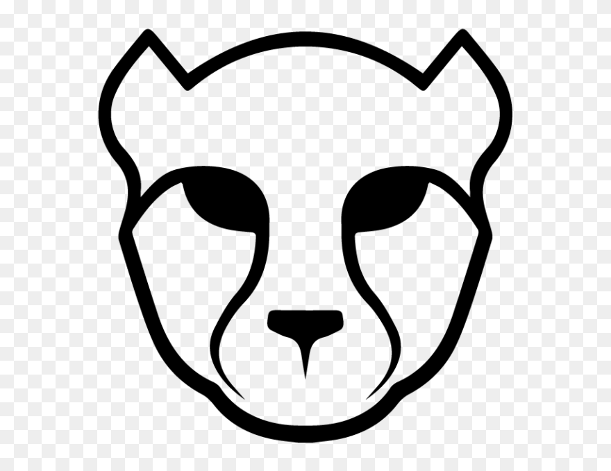 Cheetah Logo Head Png Clipart