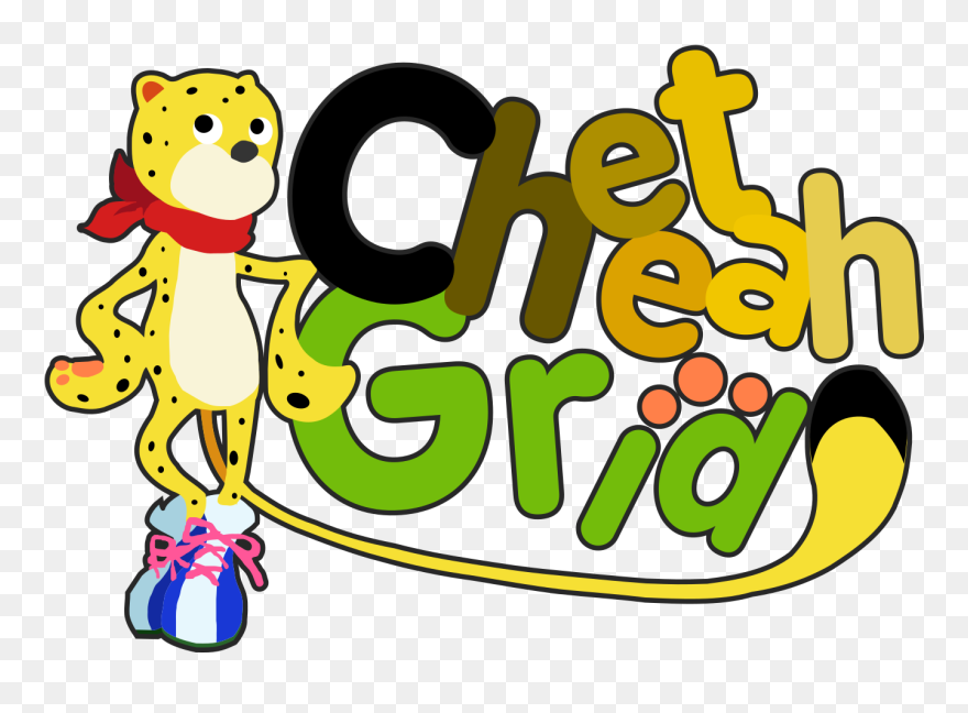 Cheetah Grid Clipart