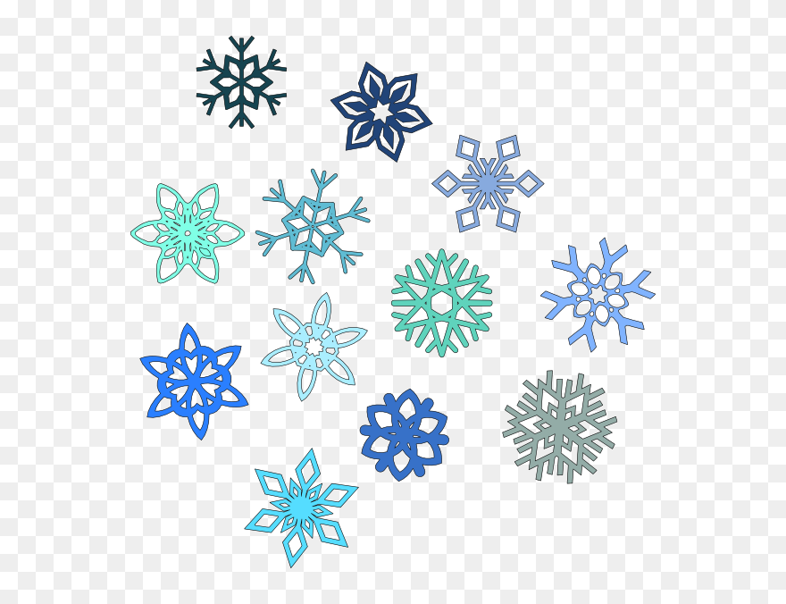 Free Animated Snowflake Clipart, Download Free Clip - Transparent Background Snowflake Clipart Free - Png Download
