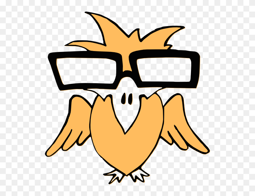 Parrot In Glasses Clipart - Png Download