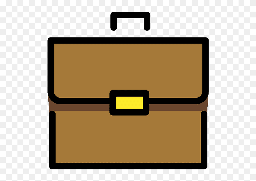 Download Briefcase Emoji Clipart Briefcase Png Download (5573807) PinClipart