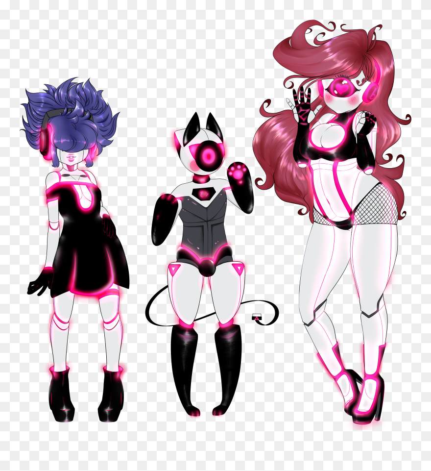 Poodle"s Babes - Cartoon Clipart