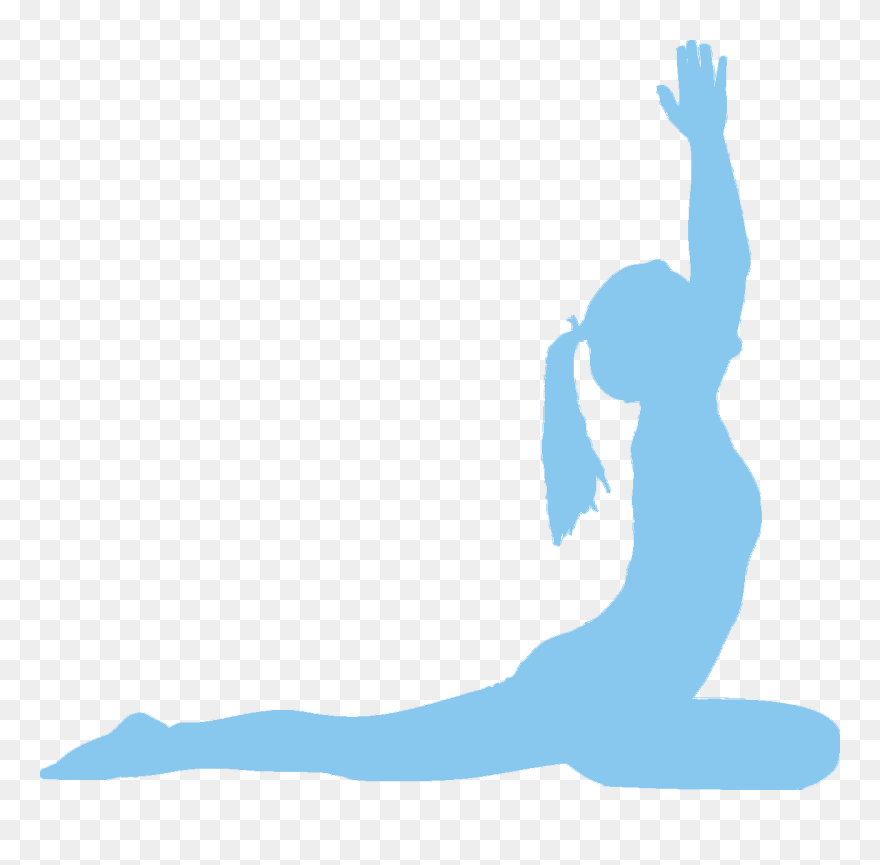 Asana Vector Graphics Yoga Silhouette Posture - Drawing Of Yoga Asanas Clipart