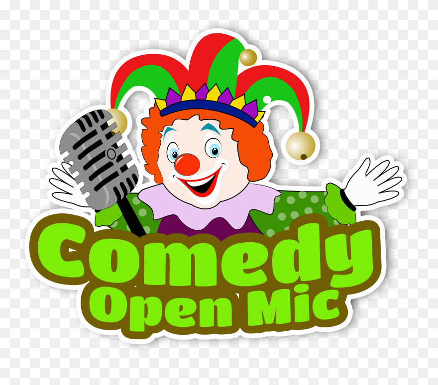 Com Clown Logo - Comedy Clownlogo Clipart