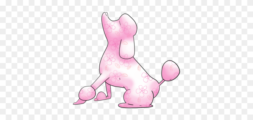 Preview%3a Pink Poodles At February%e2%80%99s First - Illustration Clipart
