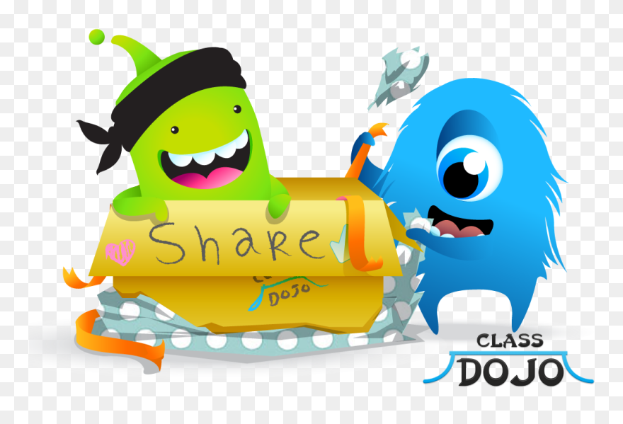 Dojo Money Clipart Clip Black And White Stock Isd 15, - Class Dojo Share - Png Download