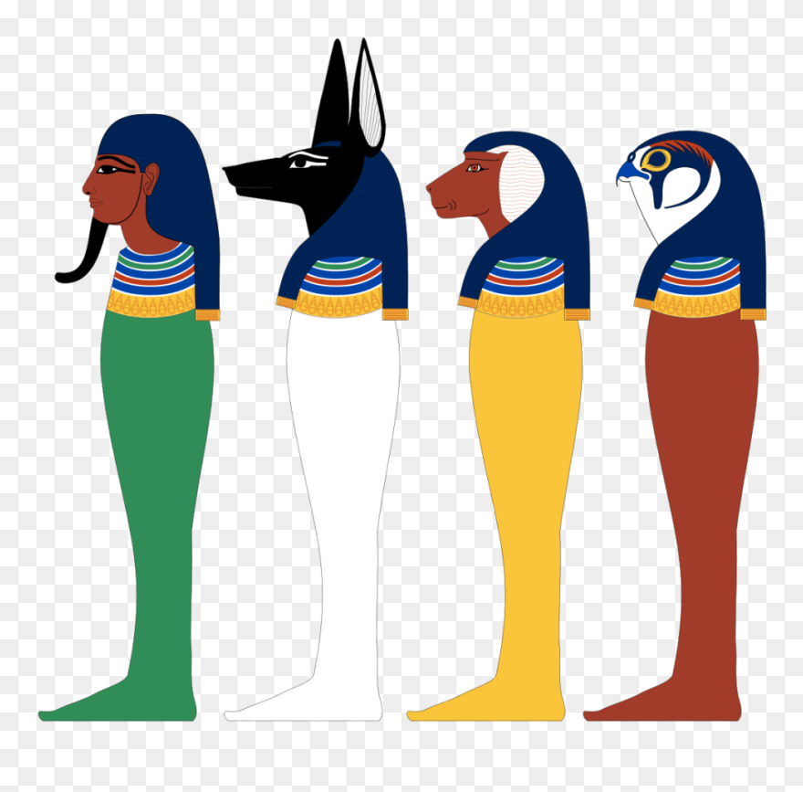 Four Sons Of Horus Clipart