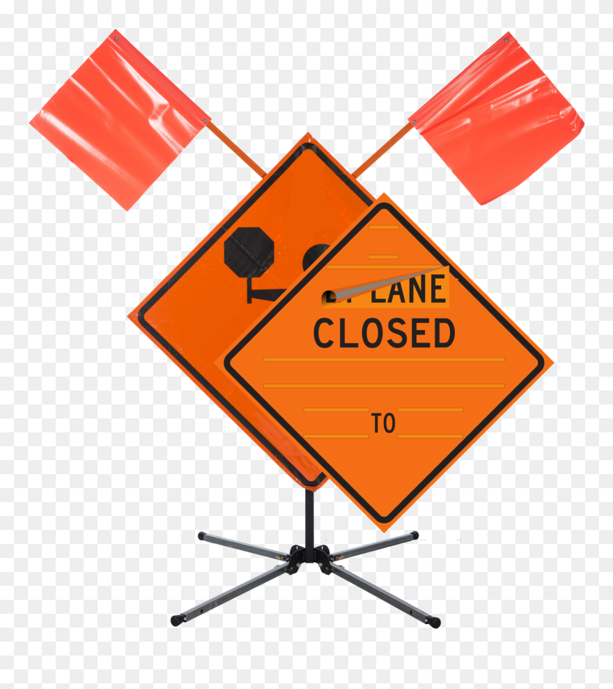 Transparent Scratch Overlay Png - Road Closed Sign Clipart