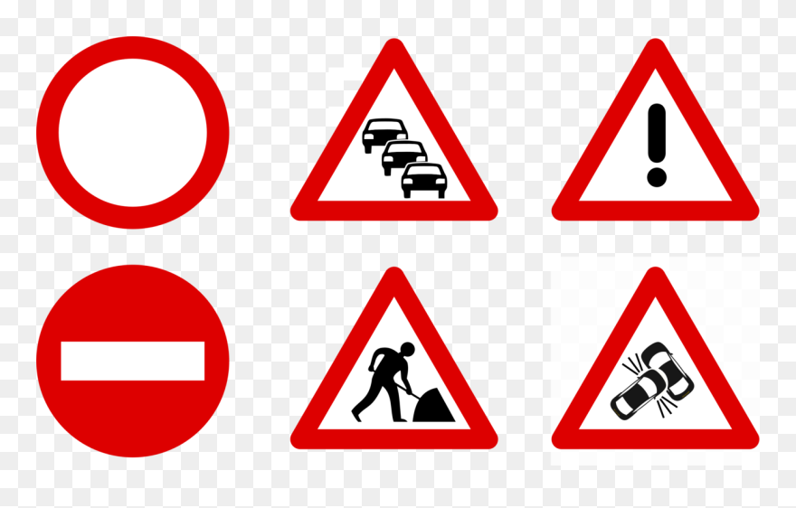 Triangle,area,logo - Traffic Sign Icon Free Clipart
