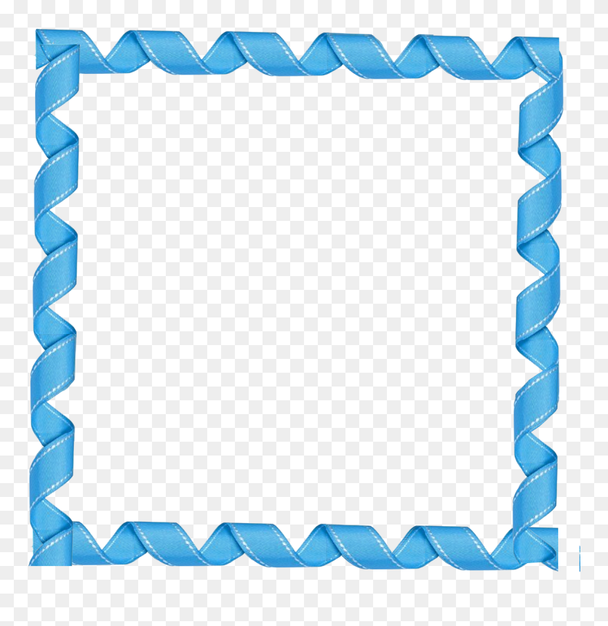 Clipart Frames Blue - Transparent Background Blue Frame Png