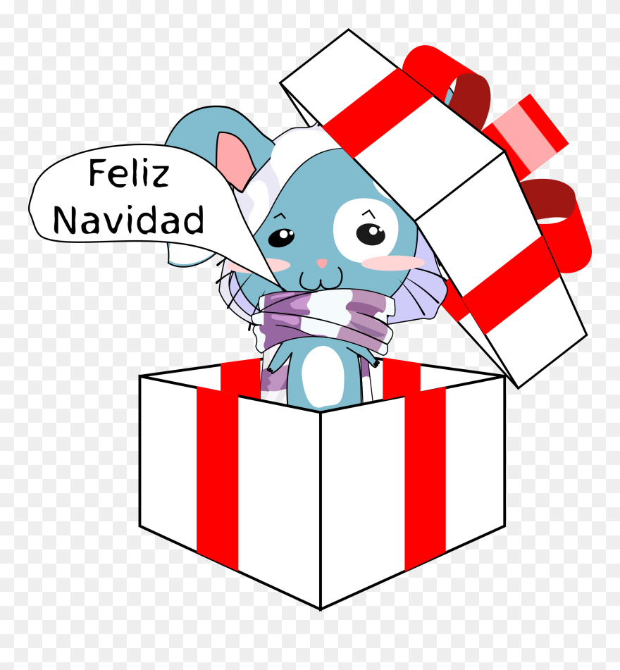 Happy Christmas Clip Arts - Portable Network Graphics - Png Download