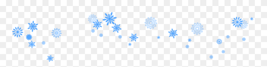 Снежинки На Прозрачном Фоне Clipart
