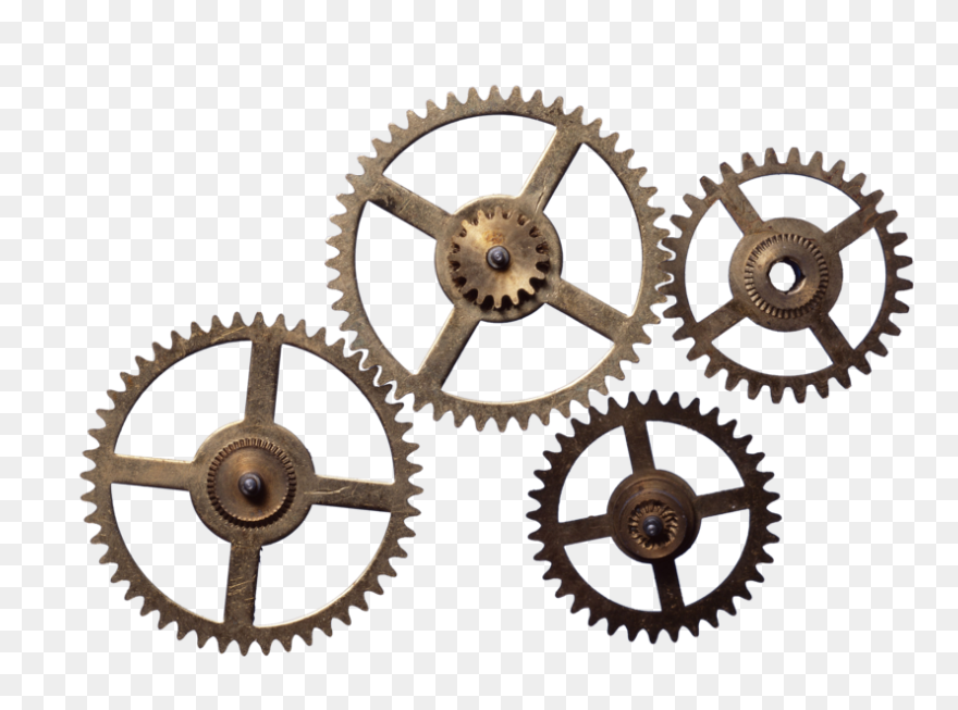 Gear Png - Steampunk Gears Png Clipart