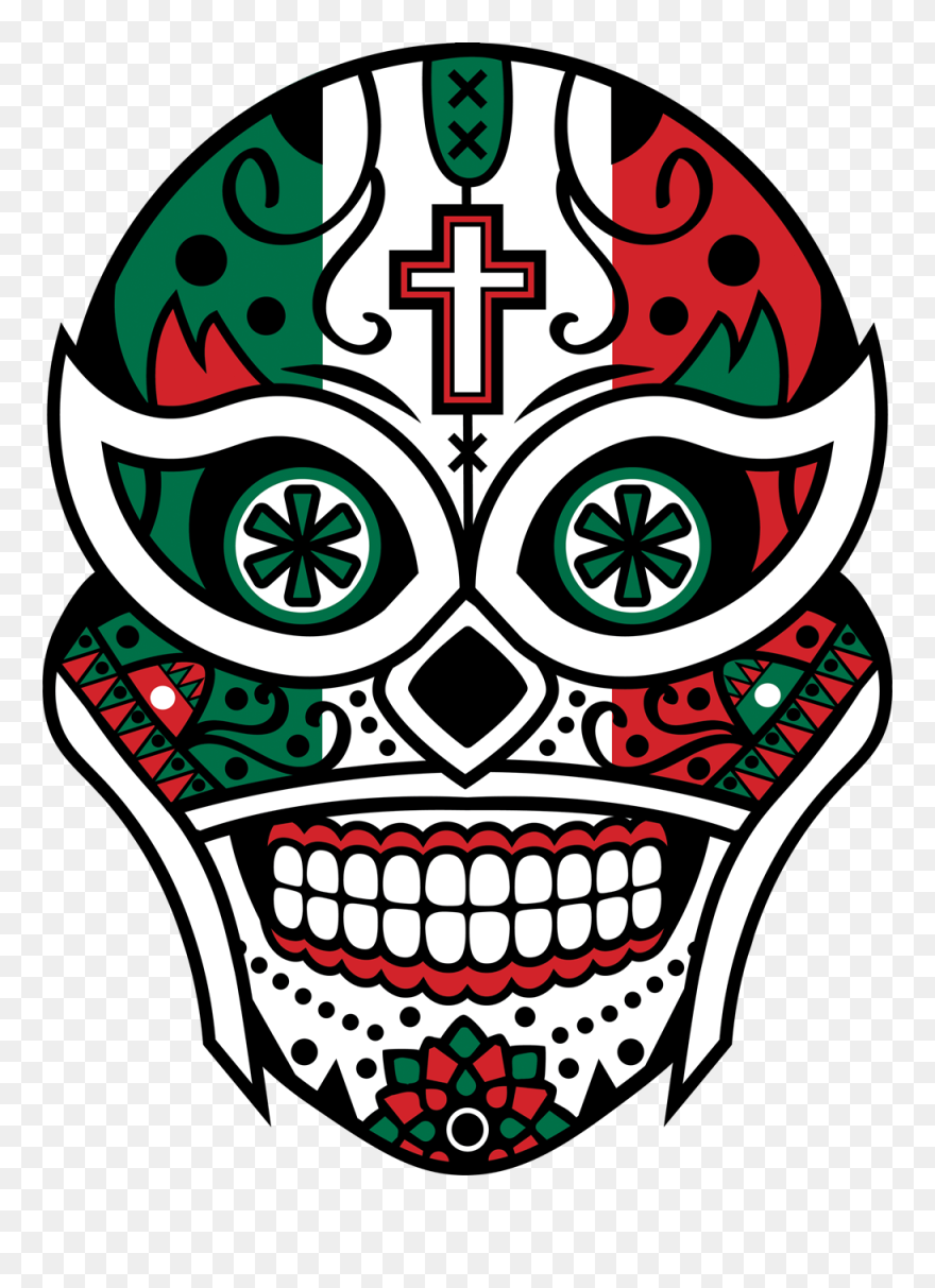 Female Vector Sugar Skull Huge Freebie Download For - Portable Network Graphics Clipart