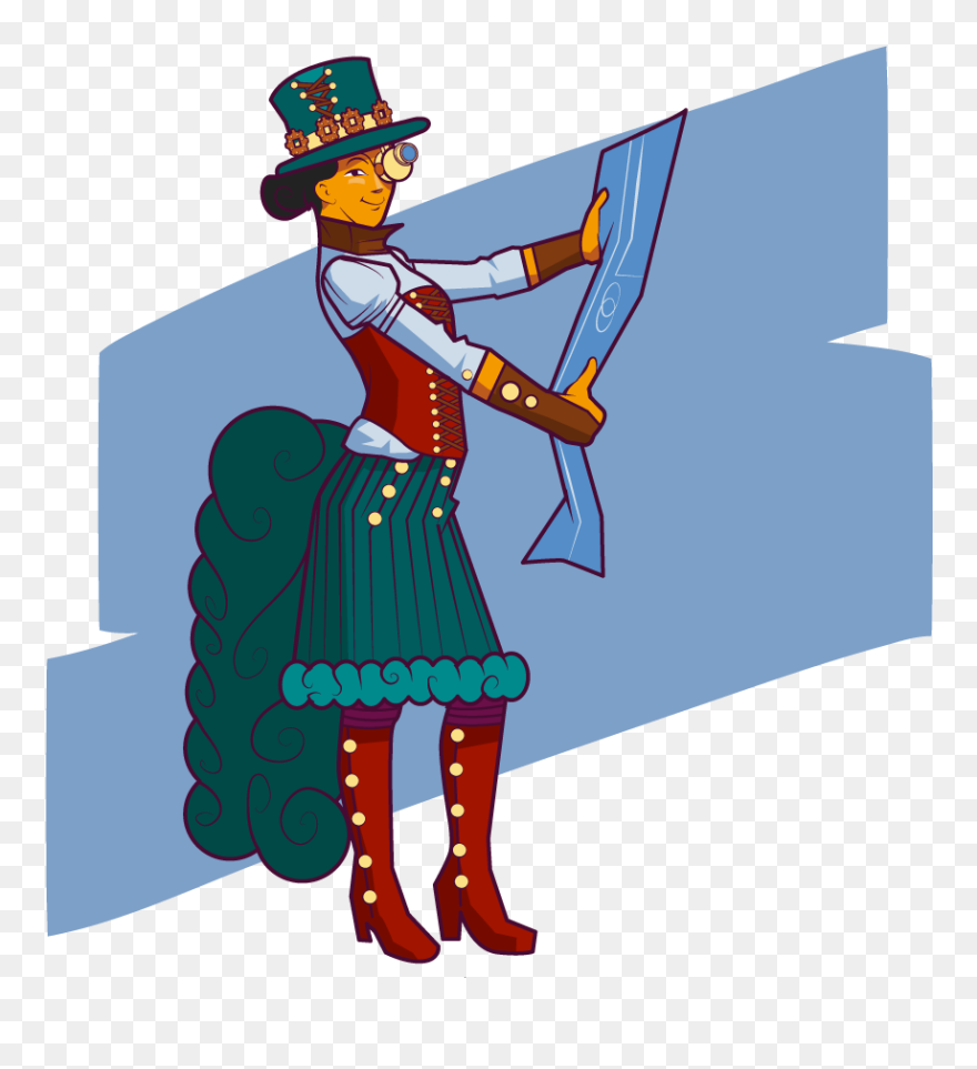 Transparent Steampunk Clipart Hat - Illustration - Png Download