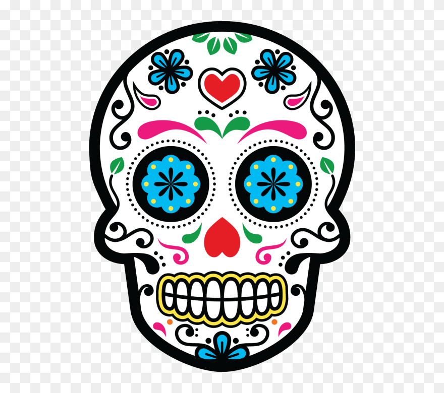 Calavera Day Of The Dead Vector Clipart