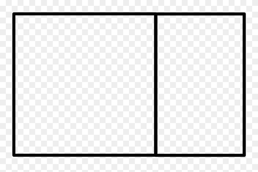 Library Of Blank Book Cover Jpg Transparent Library - Transparent Rectangle Golden Ratio Clipart
