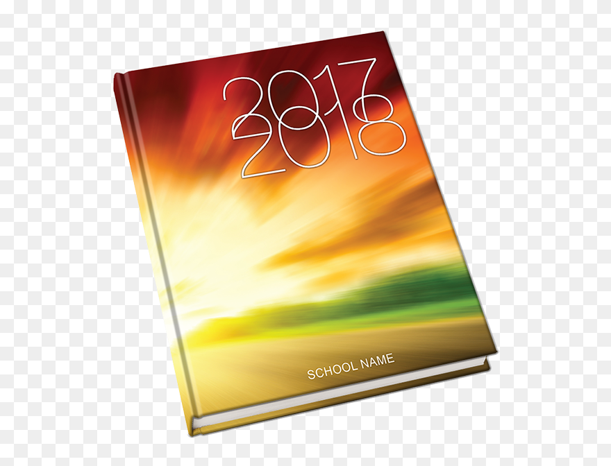 Yearbook Clipart Yearbook Cover - Yearbook Cover Page Design - Png Download