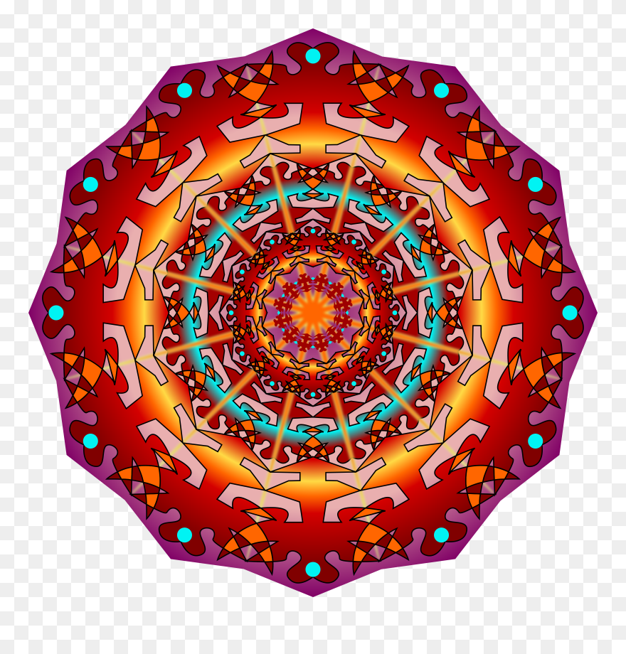 Fire Icons Png Free - Mandala Clipart