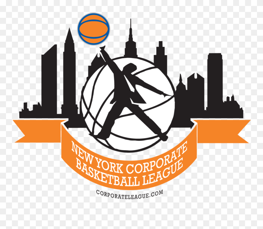 Corporate Leagues - Lawyers Basketball Logo Clipart
