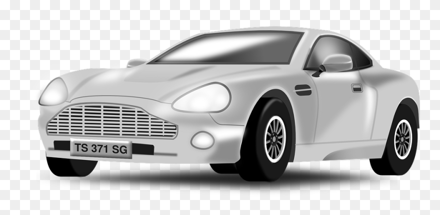 Animated Pictures Of Cars 25, Buy Clip Art - Silvery Car - Png Download