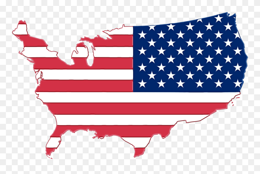 Flag Of The United States Clip Art Portable Network - Structural Funds And Cohesion Fund - Png Download