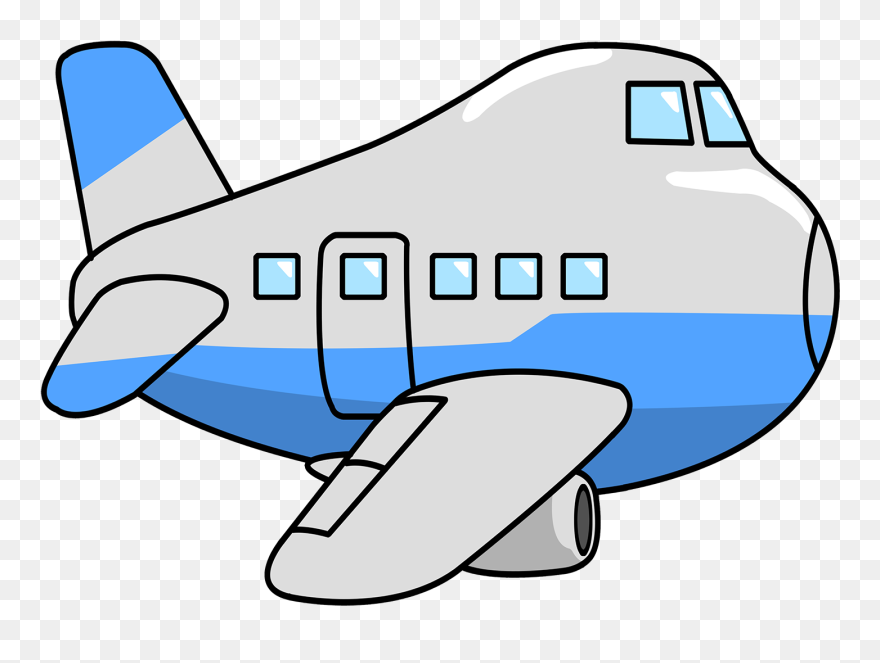 Coloring Pages Printable Airplane , Png Download - Aeroplane Colouring Pictures For Kids Clipart