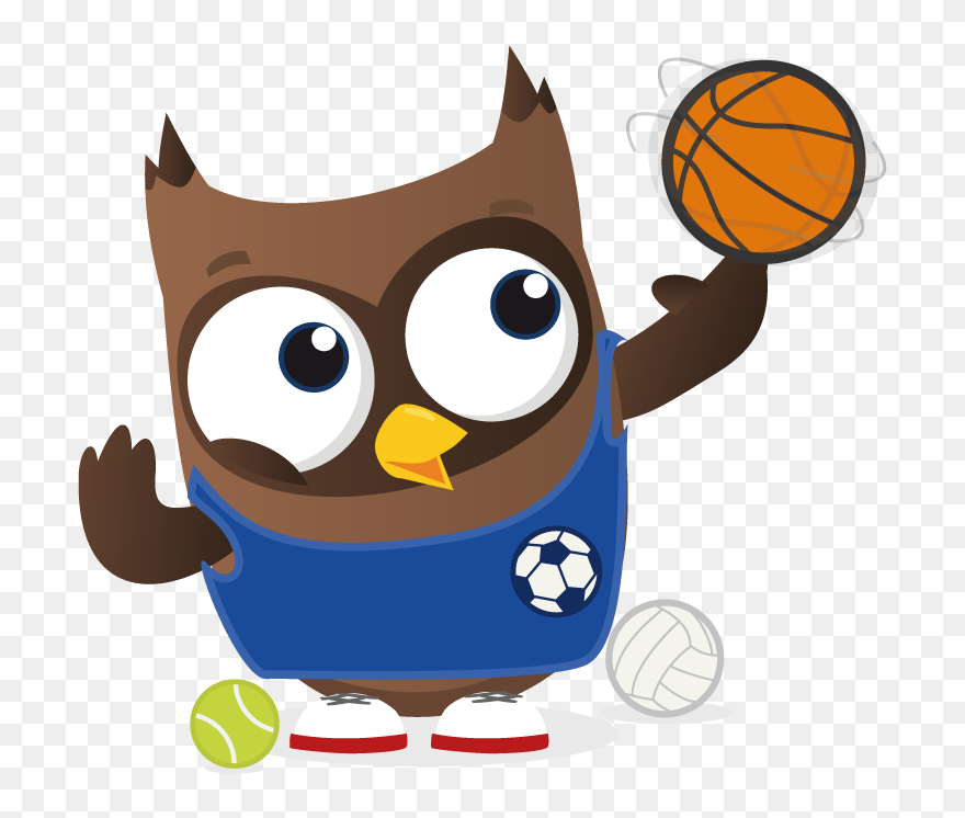 Clipart Owl Education, Clipart Owl Education Transparent - Owl Sports Clip Art - Png Download
